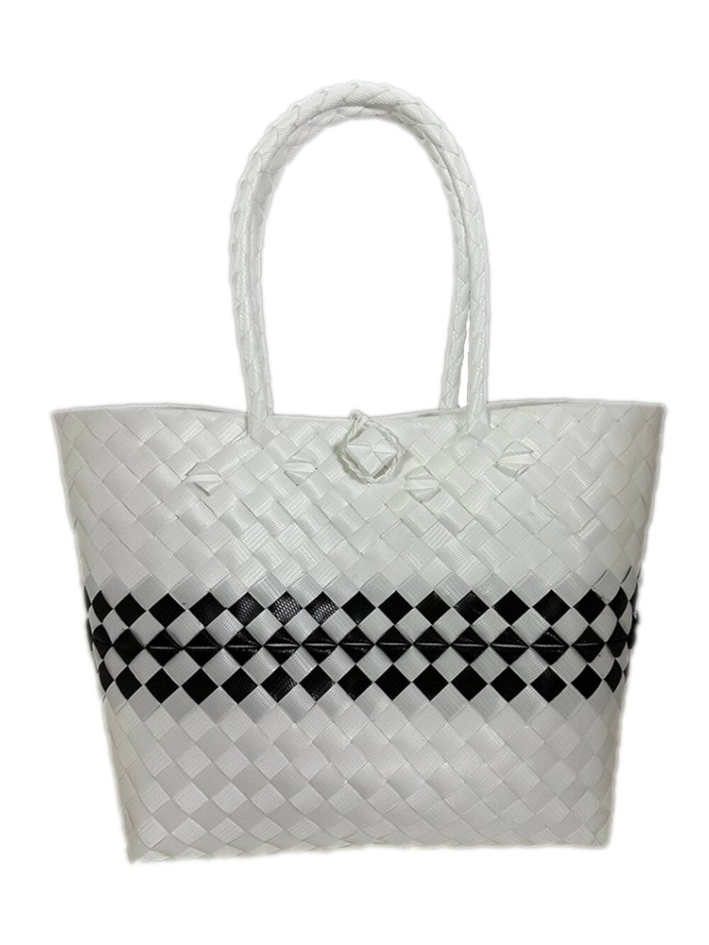 Misenka Handicrafts Kia Luxe Bayong Bag – Handwoven, Eco-Friendly Filipino Tote